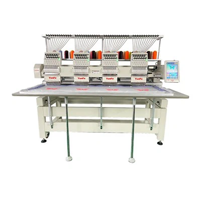 Компьютеризированная машина для вышивания кепок с 4 головками